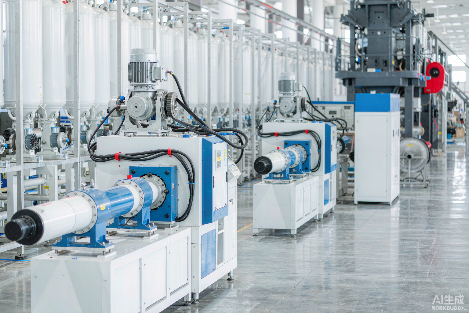 Modern polymer raw material production facility